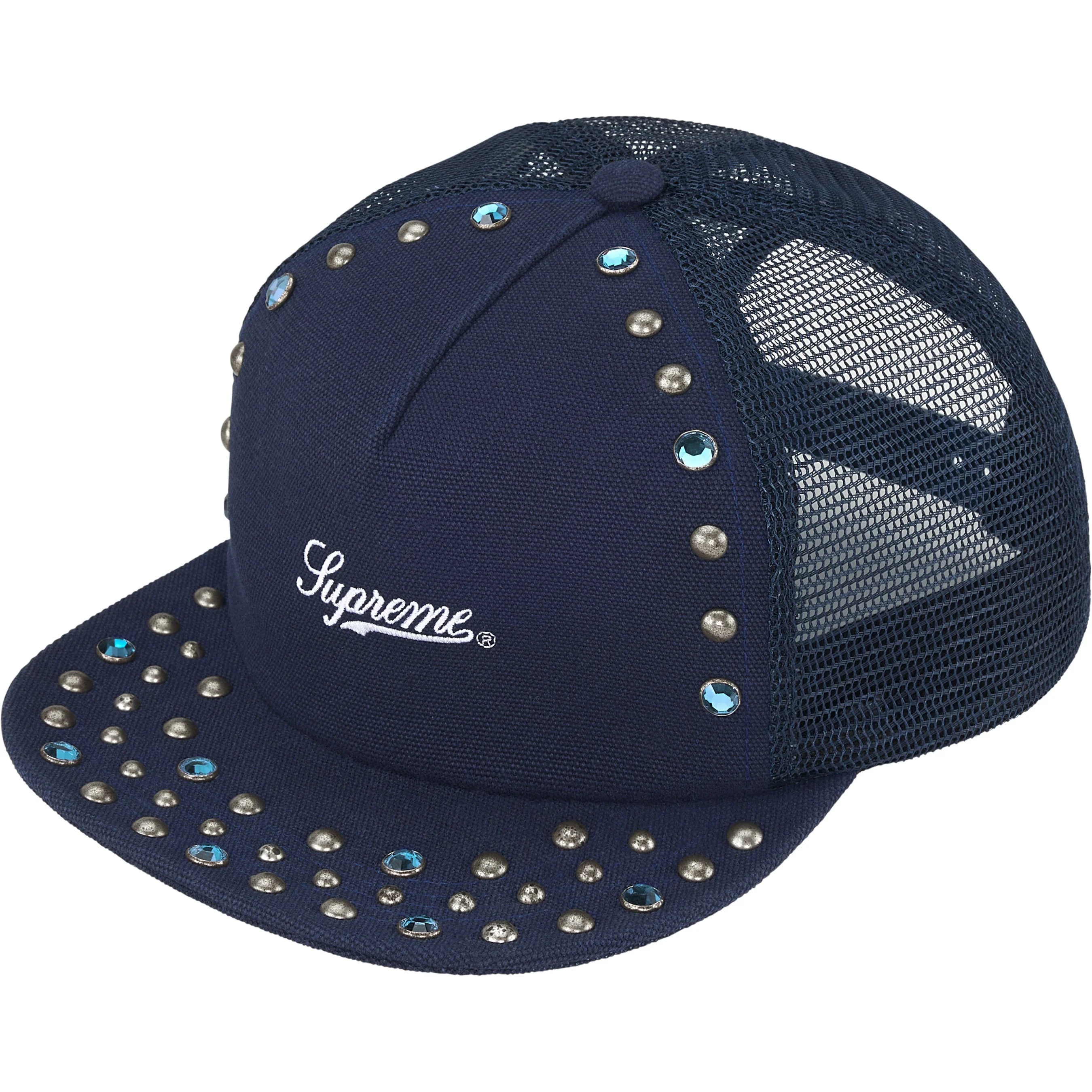 Supreme®/b.b. Simon® Studded Mesh Back 5-Panel view 2